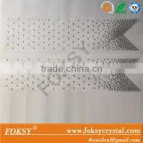 Beautiful Cheer Bow Hot Fix Iron on Rhinestone Transfer, Bling Iron on thumbnail-1