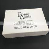 2017 White Magnetic Hair Extensions and Wig Box Packaging