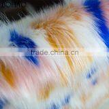 Pretty Nice Looking Colorful Knitted Faux Fur Fabric thumbnail-2