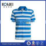 OEM Service Striped Wholesale Polo Shirt thumbnail-1