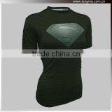 Superman Best Selling Men's Custom Compression Sports T Shirt thumbnail-1