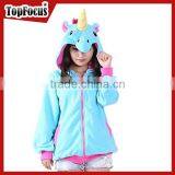 Custom Fleece Polyester Hip Hop Unisex Anime Unicorn Oversized Hoodie Manufacturers thumbnail-1