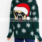 2016 Women Christmas Novelty Knitted Top New Christmas thumbnail-2