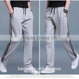 2017 Wholesale Oversize Life Gym Good Quality Comfortable Tracking Pants Man CVC(60/40) thumbnail-4