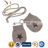 Childrens Winter Designer Cashmere Star Gloves thumbnail-2