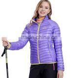 Warm Clothing Light Thin Women Winter Stand up Down Jacket thumbnail-1