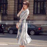 Z&M Women's 2017 New Fashion Dress Silk Dress Dress Dress thumbnail-3