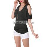 Z&M off Shoulder Top Women Tank Top Women Crop Top Women thumbnail-1