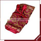 2015 New Arrived High Quality Silk Brocade Jewelry Roll Pouch JR026 thumbnail-1
