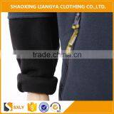 Men's Polyester Customized Designs Black Winter Coat thumbnail-4