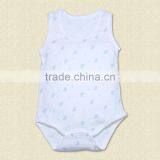 High Quality Custom Printing String Cotton Baby Romper Bodysuit thumbnail-4