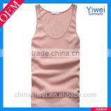 Loose Womens Plain Cotton Vest Tops thumbnail-1