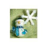 Lampwork Snowman Christmas Glass Charms Wholesale From China Beads Factory thumbnail-1