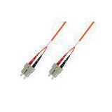SC - SC Multimode 50/125 or 62.5/125 Duplex Fiber Optic Patch Cord, OM1 / OM2 Duplex Zip Cable