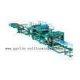 Roofing Wall Panel Sandwich Panel Roll Forming Machine , Cold Rolling Forming Line