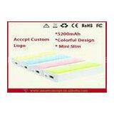 5200mah Dual USB High Capacity Power Bank With ABS Battery / LED Lighting thumbnail-1