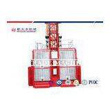 2 Cages Construction Materials And Personnel Hoist Construction Lifting Equipment