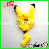 Anime Hair Band Pokemon Pikachu Plush Elastic Hair Ties Ring Ponytail thumbnail-2
