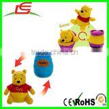 Wholesale Eeyore Donkey Rabbit Piglet Winnie Bear Reversible Plush Toys thumbnail-1