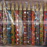 Lac Glitter Mirrors Work Pens Indian Handmade Handicrafts Gift Products