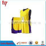 100%polyester Soft Cheap Mesh Basketball Jerseys/ Latest Popular Sublimation Basketball Uniform thumbnail-3