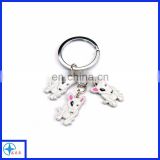 Dog shaped key chain, customize animal key chain