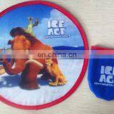 Whole Sale Promotional Printing Foldable Frisbee