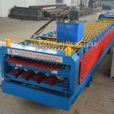 Double Layer Roofing Sheet Roll Forming Machine thumbnail-2