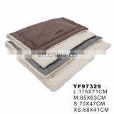 Factory Wholesale Warm Relax Dog Coarse Line Bed thumbnail-4