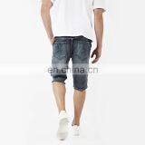 DiZNEW Wholesale Best Quality Half Jeans Short Biker Denim Shorts for Men thumbnail-3