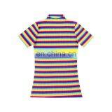 2019 Wholesale Fashionable Boutique Shirt Newest Serape Design T Shirt Girl Comfortable Ribbed Strip Toddler Shirt thumbnail-3
