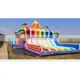 Outdoor Large Inflatable Fun Orangutan Comb Obstacle Inflatable Obstacle Course for Course Party Rentals and Team Events thumbnail-2