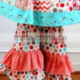 Girls Boutique Clothing Polka Dot Pants Cotton Leggings thumbnail-1