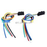 Set 2pcs For Peugeot 206 207 307 308 Rear Tail Light Harness Connector Loom New