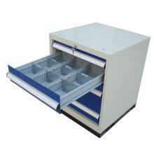 Heavy Duty Double Door Drawer Maintenance Workshop Hardware Tool Cabinet Worktable Storage Cabinet Parts Cabinet thumbnail-4