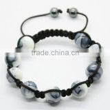 9PCS Woven Ceramic Beads Shamballa Bracelet thumbnail-1