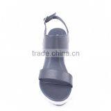 2016 Hot Fashion Spring Pump Platform Wedges Buckle Strap Sandals for Women thumbnail-3