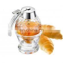 New Arrival Acrylic Syrup Bottle Honey Dispenser Jars