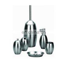 Promotional Black Plastic Cover Designed Bathrooms Set Accessories Bathrooms Stainless Steel Bathroom Sets thumbnail-3