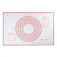 Custom Non Stick Soft Bbq Pastry Oven Kneading Rolling Dough Baking Silicone Mat for Cooking thumbnail-1