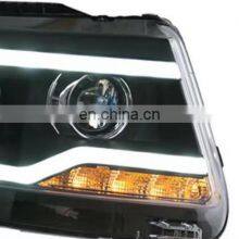 High Guality Aftermarket Upgrade LED DRL LED Cornering Headlamp Headlight for Jeep Compass Head Lamp Head Light 2011-2016 thumbnail-4