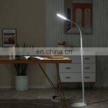Adjustable Angle Industrial Modern Blue and White Home 13w Led Floor Standing Lamp Black for Coloring Hair thumbnail-3