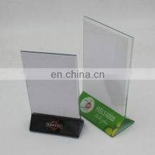 Custom Restaurant Plastic Acrylic Table Stand Menu Holder thumbnail-3