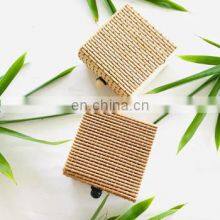 New Trendy Traditional Woven Bamboo Gift Box, Bamboo Accessories Box Basket Wholesale Made in Vietnam thumbnail-5