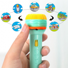 Baby Sleeping Story Book Flashlight Projector Cartoon Torch Lamp Toy Kids Toy Education Flashlight Projector Torch Lamp Toy thumbnail-5