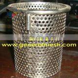Perforated Metal Basket Strainer and CYLINDER | Generalmesh