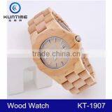 Popular Cheap Hot Sale Unisex Sandral Digital Wrist Watch Wood thumbnail-5