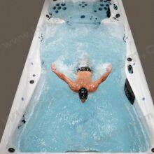 Dual Drive Infinity Swimming Pool Tub Large Home Use Acrylic Massage Whirlpool Spa Hot Tub For Sale thumbnail-4