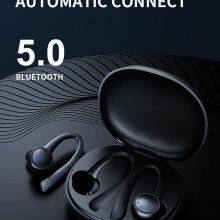T7Pro Universal Single Headset TWS Blue Tooth V5.0 Headphone Earbuds Earphone Ear Hook thumbnail-3