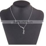 Hot Selling Lucky Number 8 and Crucifix Pengdant Necklace thumbnail-4